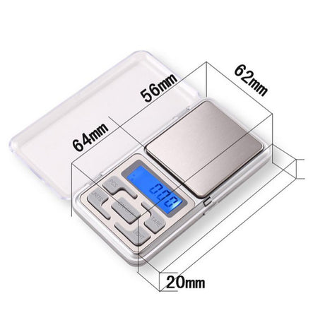 Electronic LCD Display scale Mini Pocket Digital Scale 200g*0.01g Weighing Scale Weight Scales Balance g/oz/ct/tl - V.I.P Digital Presence