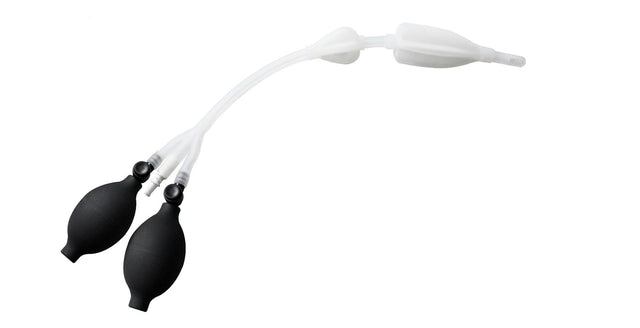 Enema Bulb Silicone Enema Douche Bulb Dual Side Openings Elastic Inflatable Double Bulb Flushing System for Health Care - V.I.P Digital Presence