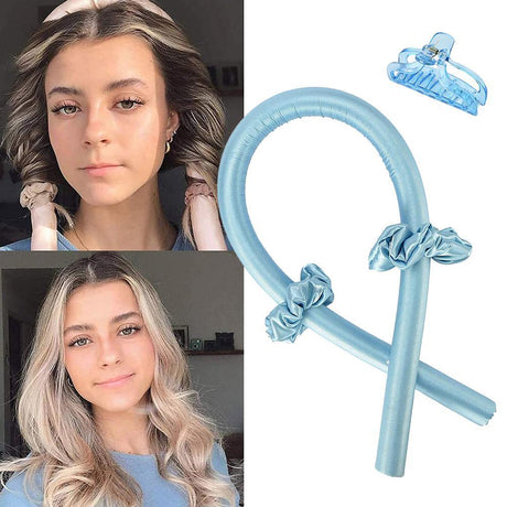 Heatless Curling Rod Headband No Heat Curls Ribbon Hair Rollers Sleeping Soft Headband Hair Curlers DIY Hair Styling Tools - V.I.P Digital Presence