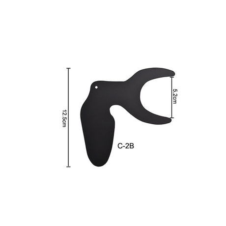 Dental orthodontic black background plate Intraoral photography background plate - V.I.P Digital Presence