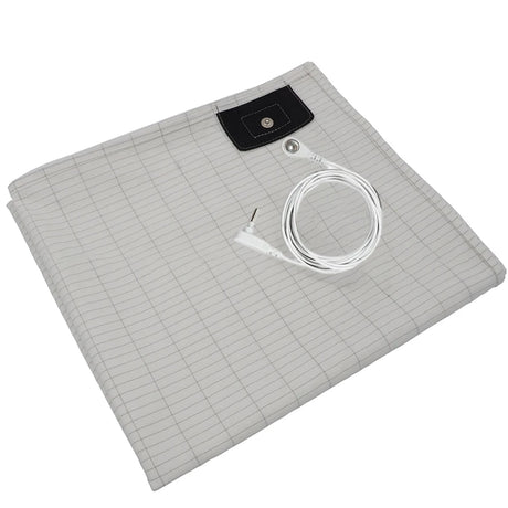 Grounding Sheet   Mat  Earthing Fitted Bedsheet Silver Fiber Conductive Organic Grounding Mat Radiation Anti-Static 60*265CM - V.I.P Digital Presence
