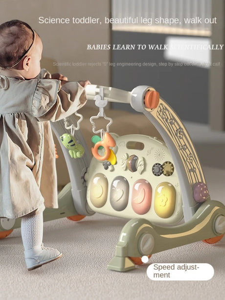 Kids Toys Hobbies Mat 4 IN 1 Baby Walker Gym Training Foldable Musical Paly Mats with Piano and Light - V.I.P Digital Presence