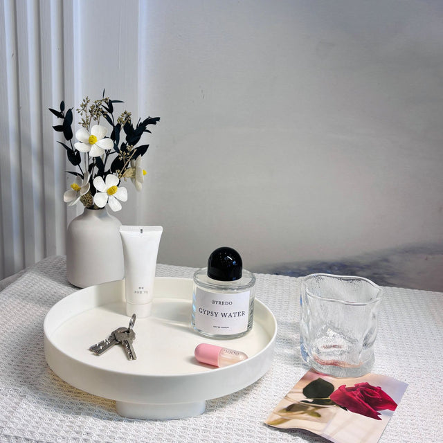 ins desktop cosmetics storage box tray entrance ornaments storage tray - V.I.P Digital Presence