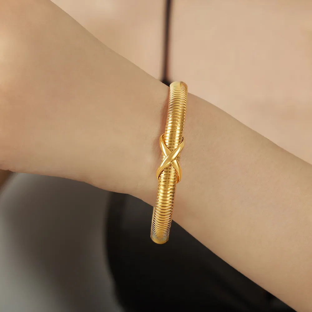 Titanium Steel Spring Shape Bracelet - V.I.P Digital Presence