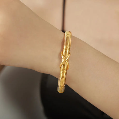 Titanium Steel Spring Shape Bracelet - V.I.P Digital Presence