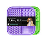 Pet Licking Mat Silicone Pet Food Suction Cup Licking Mat Slow Feeding Mat Anti-choking Slow Food Basin - V.I.P Digital Presence