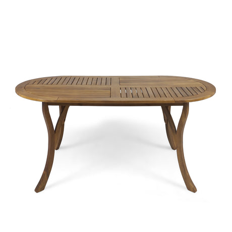 Acacia Wood 70" Dining Table - V.I.P Digital Presence