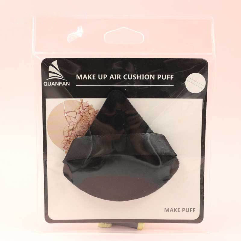 Triangle Dry Powder Puff Fiber Crystal Cotton Delicate On Makeup Beauty Tools Powder Puff - V.I.P Digital Presence