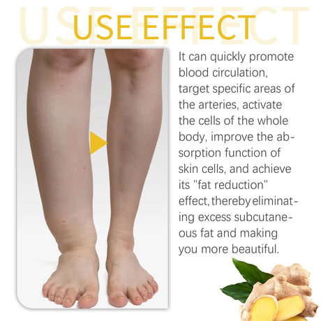 Swell Reduce Magnet Soothing Ger Patch, Ginger Essence Massage Relief Leg Swelling Pain Firming Slimming Care Patch - V.I.P Digital Presence