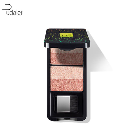 Pudaier Pearlescent Stereo Dazzle Color Change Double Color Eye Shadow Waterproof No Makeup And Makeup - V.I.P Digital Presence