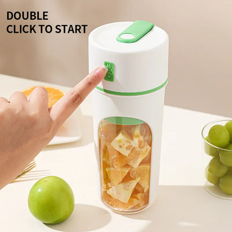 6 Blades Multifunction USB Fruit Mixers Juicers Portable Electric Juicer Blender Fruit Juicer Cup Food Milkshake Juice Maker - V.I.P Digital Presence