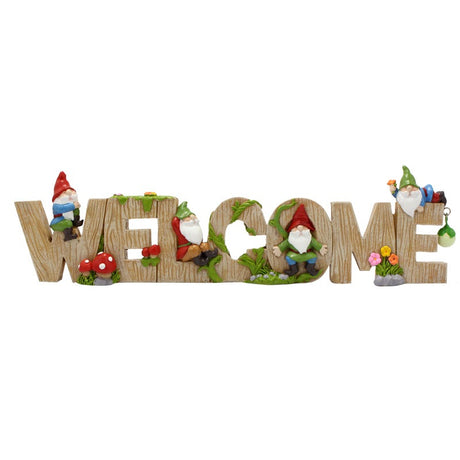 Dwarf Welcome Card Creative Garden Outdoor Balcony Welcome Decoration - V.I.P Digital Presence