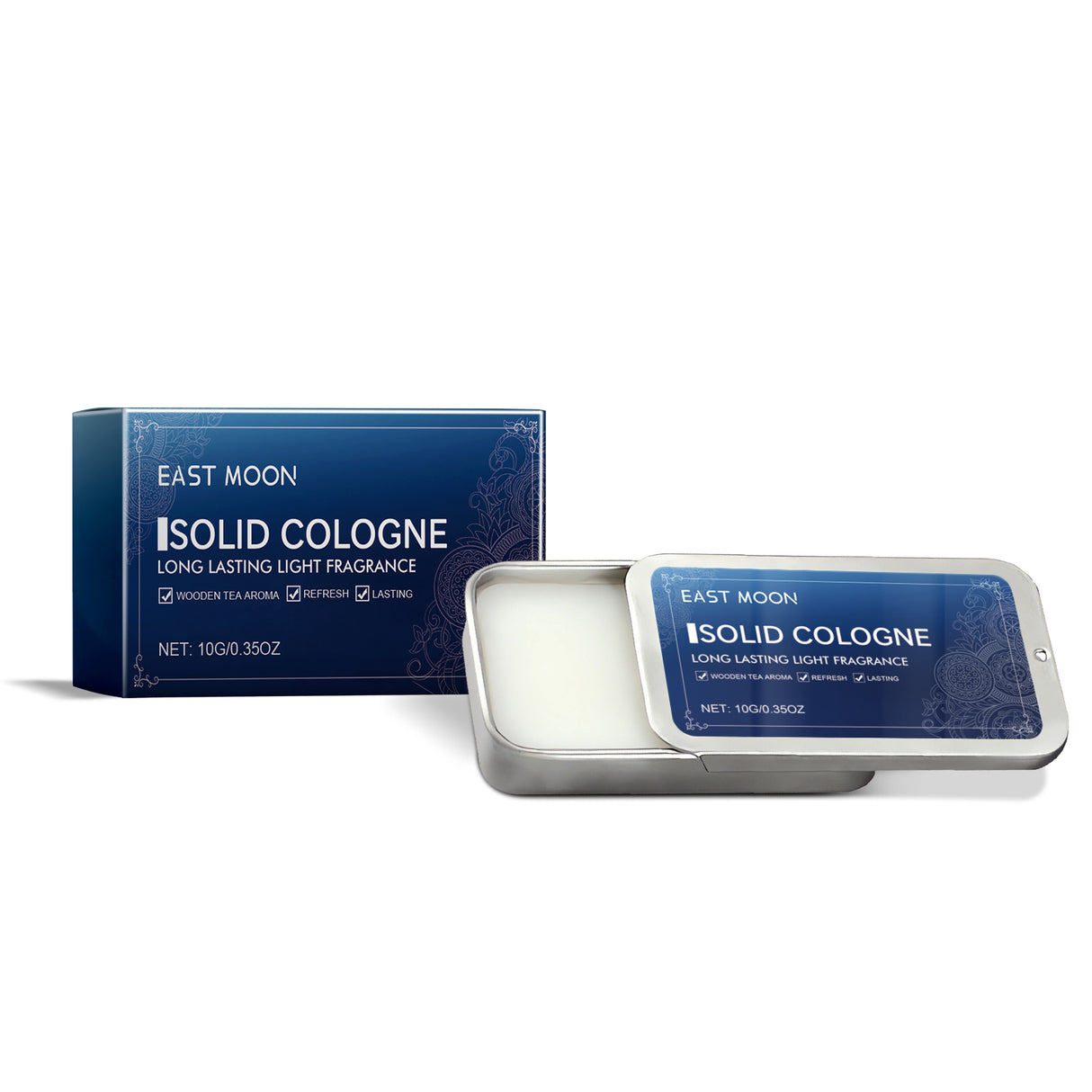 Men's Solid Balm Portable Solid Balm For Long-Lasting Fragrance Refreshing And Non-Sticky - V.I.P Digital Presence