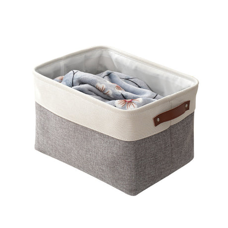 Thickened foldable portable clothing storage basket books snacks toys cosmetics storage box - V.I.P Digital Presence