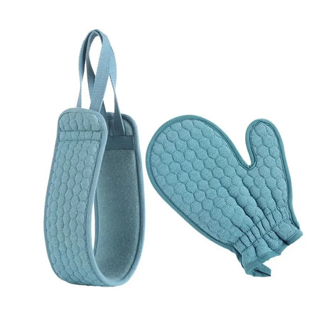 4PCS Northern Women Bath Towel with Exfoliating Bath Accessory for a Spa-like Shower Experience - V.I.P Digital Presence