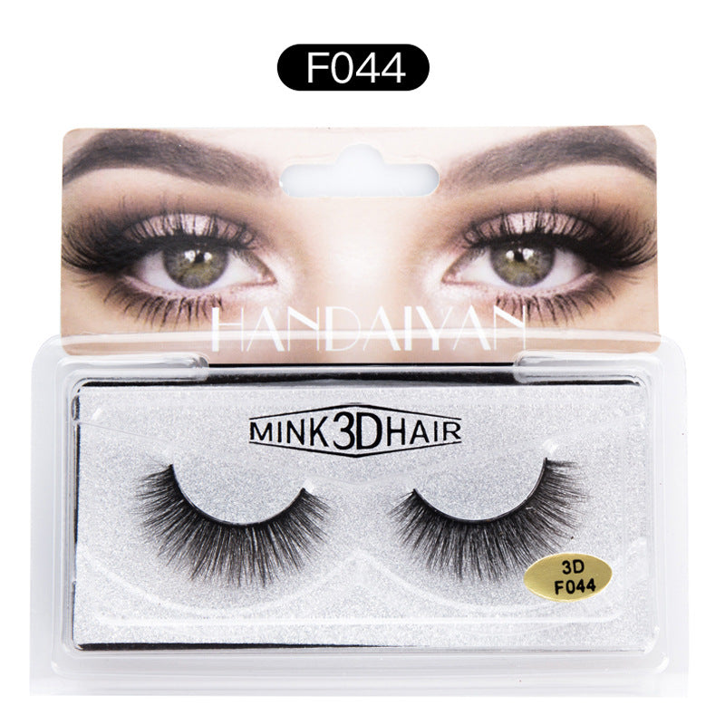 Explosive 3D Mink Hair False Eyelashes Curled Soft Slender Three Dimensional Thick False Eyelashes - V.I.P Digital Presence