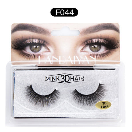 Explosive 3D Mink Hair False Eyelashes Curled Soft Slender Three Dimensional Thick False Eyelashes - V.I.P Digital Presence