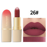 Waterproof And Durable Lipstick Velvet Fine Glitter Matte Lip And Cheek Dual-Use Lipstick - V.I.P Digital Presence