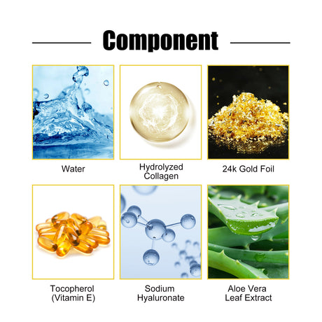 Collagen Gold Eye Mask Firming Eye Pattern Patch Overnight Dark Circles Under Eye Elastic Repair - V.I.P Digital Presence