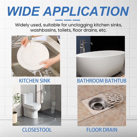 Pipe Remover, Kitchen Bathroom Drain Block Cleaning Stain Deodorant Remover - V.I.P Digital Presence