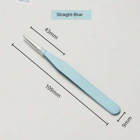 English Title Suggestion Adorable Macaron-Colored Tweezers for Handmade Notebooks, Goo Card Sticker Tools, Bent and Poi - V.I.P Digital Presence