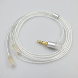 IE80S Fever Single Crystal Copper Silver Plated Earphone Upgrade Cable - V.I.P Digital Presence