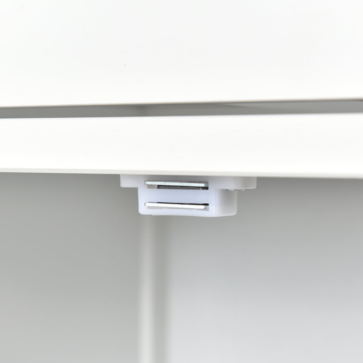 Kitchen Island Cart with Solid Wood Top and Locking Wheels 54.3 Inch Width  (White)