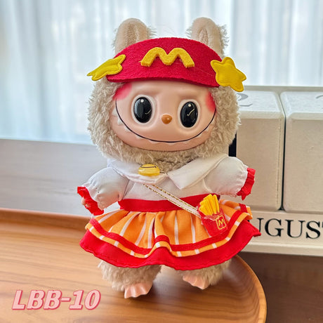[Clothes Only]15-17 cm Labubu Sitting Party Doll Clothes Cute Set Clothes - V.I.P Digital Presence