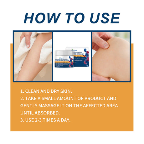 Medical Grade High Performance Joint Repair Cream, Relieve Wrist Knee Lumbar Shoulder And Neck Joint Pain Care Cream - V.I.P Digital Presence