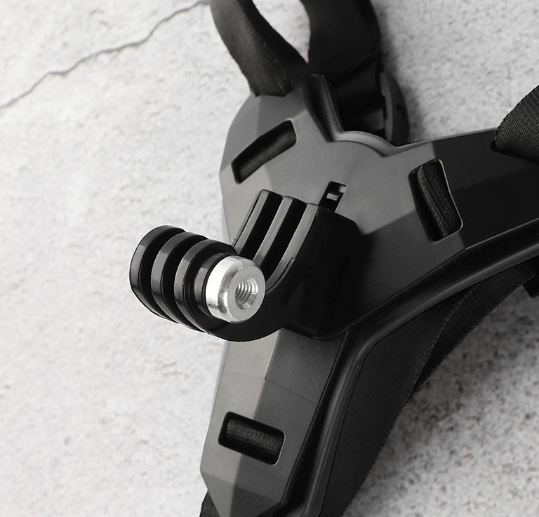 Soporte de mentonera para casco integral GoPro Hero 8, 7 y 5. Soporte de mentonera para casco de motocicleta SJCAM. Accesorios de cámara para GoPro Hero 9.
