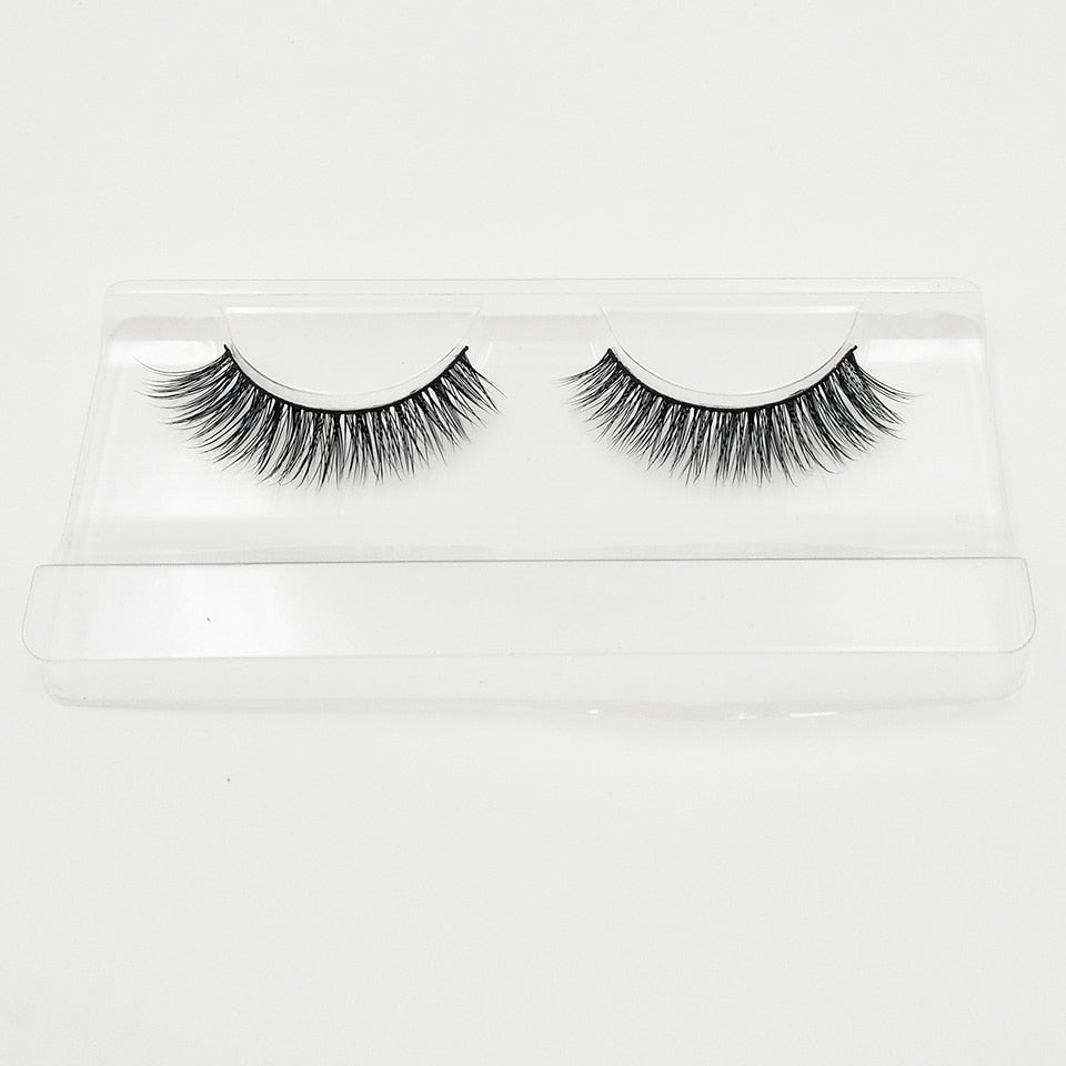 1Pair Mink Lashes 3D Mink  Long False Eyelashes Natural Lightweight Mink Eyelashes - V.I.P Digital Presence