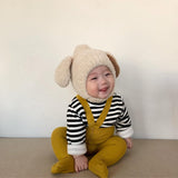 Baby Hat Warm In Autumn And Winter Baby Rabbit Ears Plush Korean Version Ear Cap Baby Hat Cute - V.I.P Digital Presence