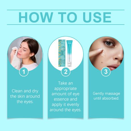 Eye Serum Moisturizes And Reduces Fine Lines Around Eyes And Improves Skin Elasticity Around Eyes - V.I.P Digital Presence
