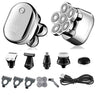 6in1 grooming kits electric shaver facial body electric razor for men beard wet dry rotary shaving machine bald rechargeable kit - V.I.P Digital Presence