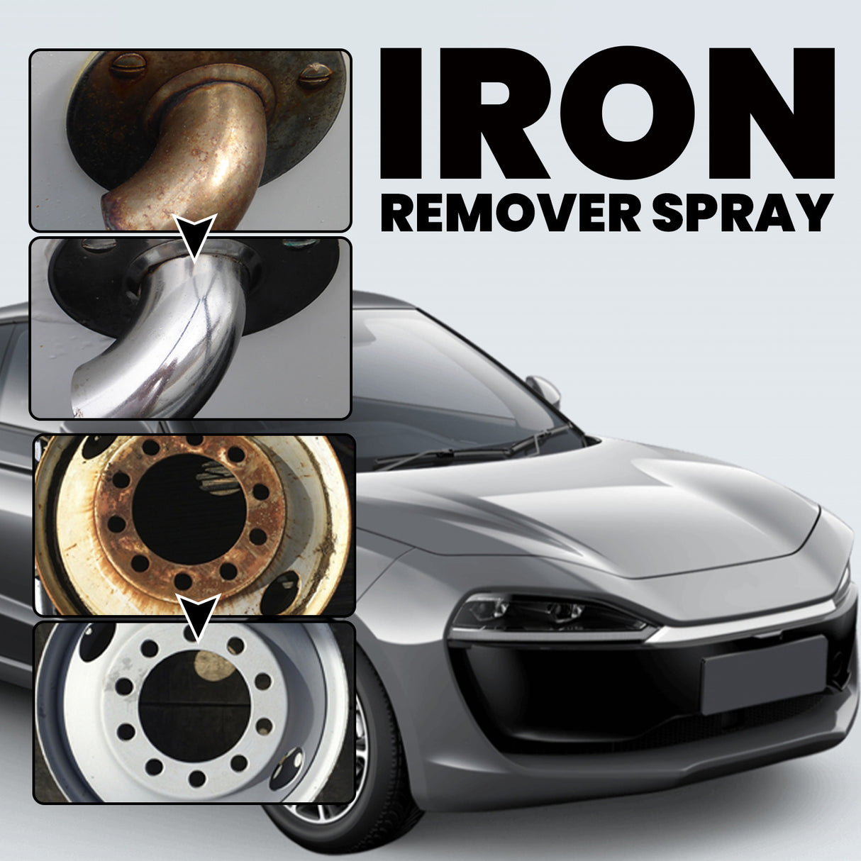Iron Remover Spray, Vehicle Rust Polishing Cleaning Decontamination Care Multi-Purpose Maintenance Agent - V.I.P Digital Presence