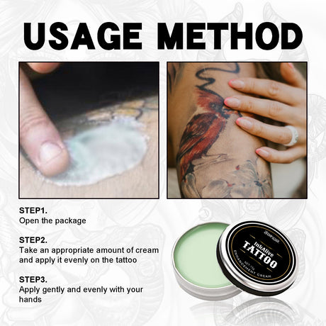 Tattoo Repair Cream, Tattoo Print Moisturizing Moisturizing Skin Repair Tattoo Color Fixing Cream - V.I.P Digital Presence