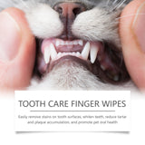Cat And Dog Tooth Wipes, Pet Tooth Cleaning Tartar Clean Repair Fresh Care Fingercover - V.I.P Digital Presence