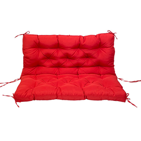 Outdoor 2/3-seater bench/swing cushions: thickened, with backrest, waterproof. - V.I.P Digital Presence