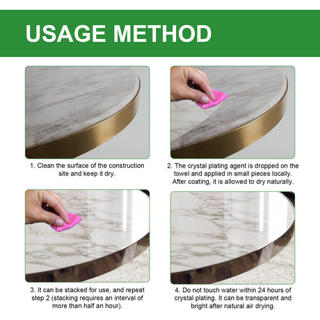 Stone Crystal Plating Agent, Marble Polishing Nano Crystalline Liquid Tile Scratches Repair Brightening Reduction - V.I.P Digital Presence