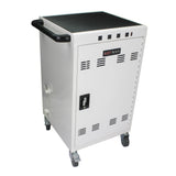 Mobile Charging Cart and Cabinet for Tablets Laptops 31+4-Device - V.I.P Digital Presence