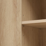 4 Door Accent Cabinet Sideboard Buffet Storage Cabinet with Adjustable Shelf for Entryway Living Room Bedroom - V.I.P Digital Presence