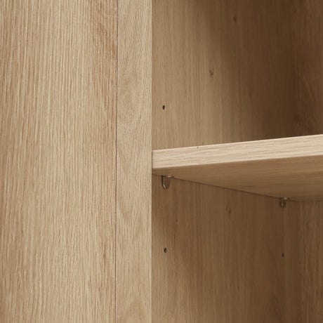 4 Door Accent Cabinet Sideboard Buffet Storage Cabinet with Adjustable Shelf for Entryway Living Room Bedroom - V.I.P Digital Presence