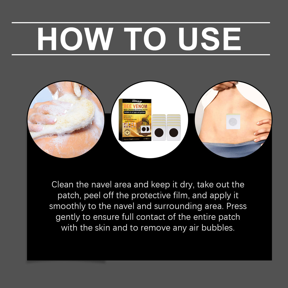 Body Care Patch, Gentle And Nourishing Daily Care Presents A Natural Good State Of Beauty And Consideration