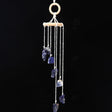 Natural crystal raw stone wind chime paper box set handmade DIY weaving home decoration car interior pendant - V.I.P Digital Presence