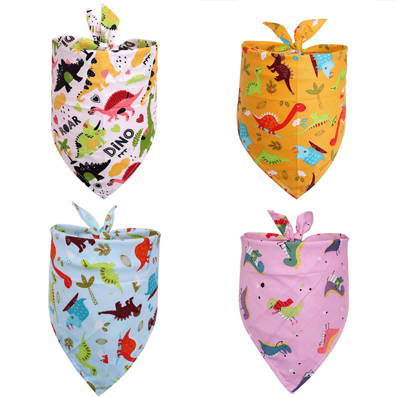 Pet Accessories Summer Pet Drool Towel Fruit Style Pet Scarf Pure Cotton Dog Triangle Scarf - V.I.P Digital Presence