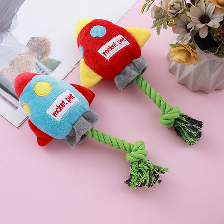 Pet cotton rope toy dog resistant to biting and grinding teeth - V.I.P Digital Presence