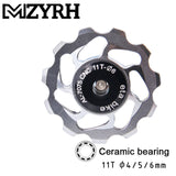 Mountain Bike Transmission Rear Dial Guide Wheel Ceramic Perlin Guide Wheel 11T Tooth Aluminum Alloy Tension Wheel - V.I.P Digital Presence