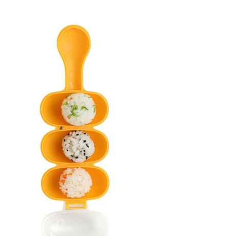 Food grade pp baking tool wobbly meatball artifact cartoon children's sushi Rice and vegetable roll mold - V.I.P Digital Presence