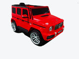 Mercedes Benz G63 Children's Electric Vehicle with Remote Control, 12V Spring Suspension, Safety Lock, and License - V.I.P Digital Presence