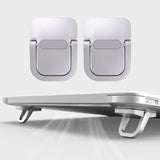 Mini Foldable Laptop Stand, Portable Computer Keyboard , Self-Adhesive Invisible Notebook Stand and Keyboard Lift for Desk - V.I.P Digital Presence